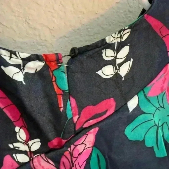 Isabel Maternity Floral Flounce Cold Shoulder Top XL Ruffle Target - Picture 4 of 6